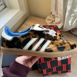Adidas x Wales Bonner Samba Pony Leopard Print Women's